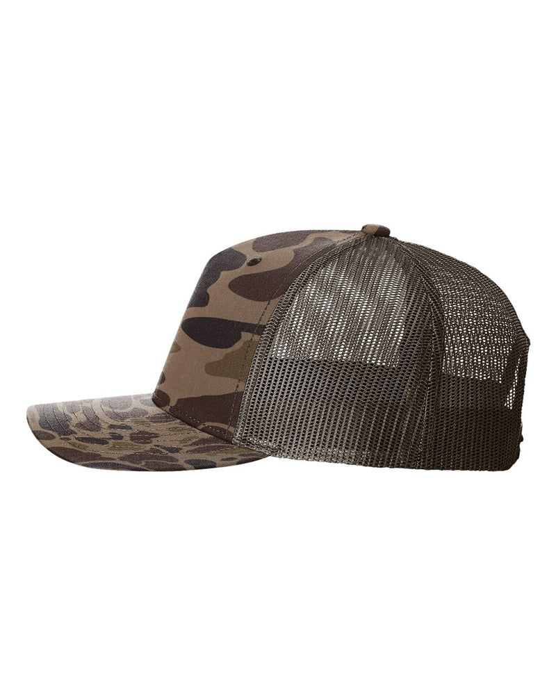 Richardson Five-Panel Printed Trucker Cap - 112PFP