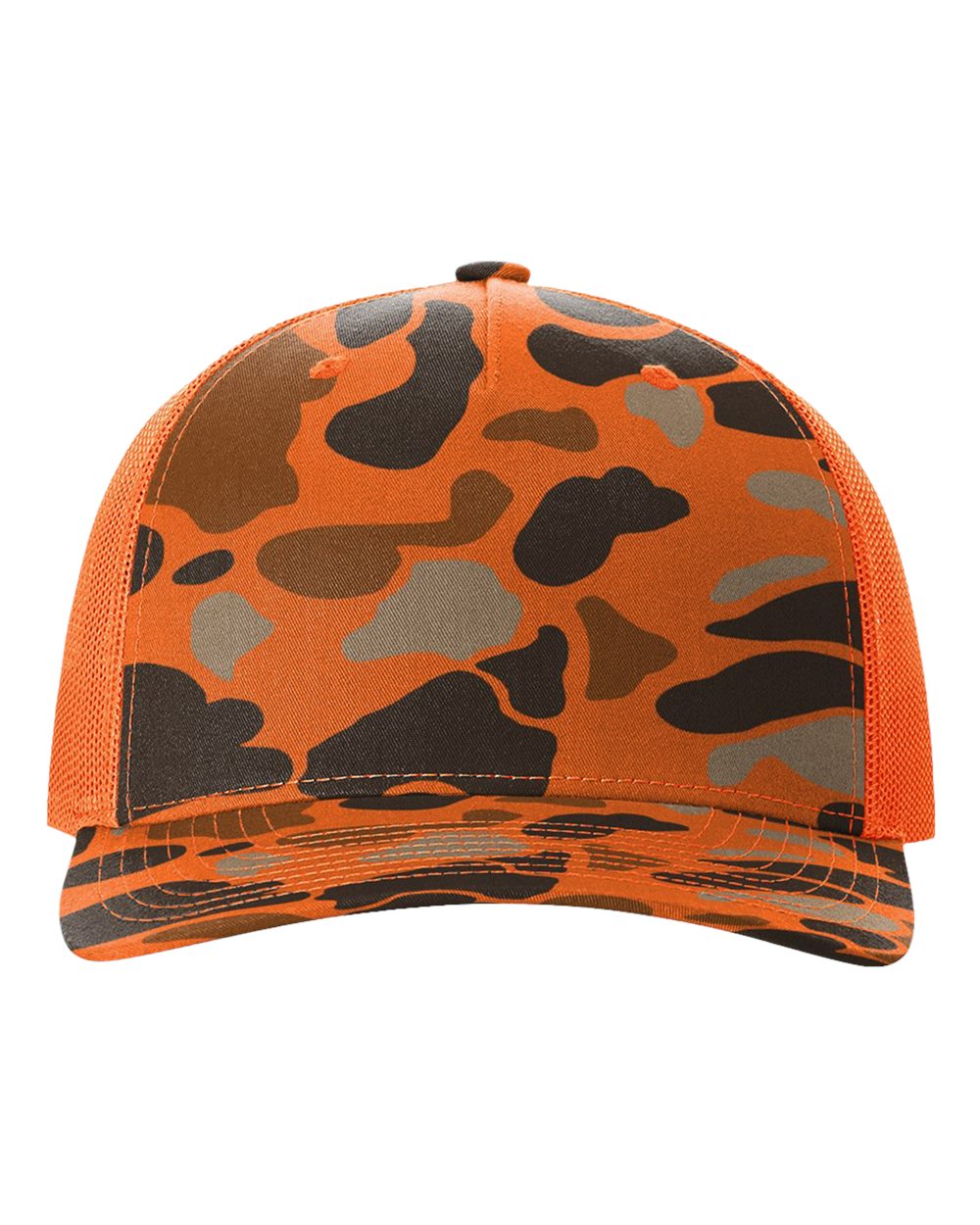 Richardson Five-Panel Printed Trucker Cap - 112PFP