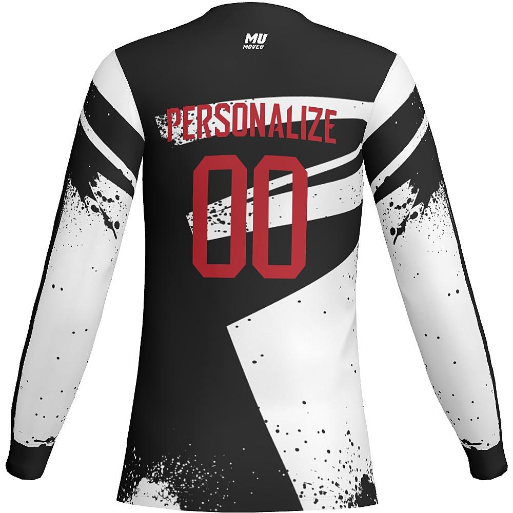 MOVE U Legendary Custom Long Sleeve Jersey - J537/J107 - VP1303M