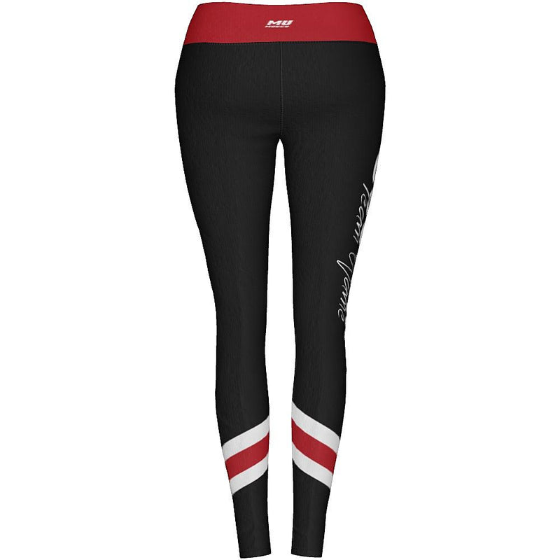 MOVE U Chevron Custom Mid-Rise Dance Team Leggings - VP1805M