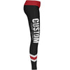 MOVE U Chevron Custom Mid-Rise Dance Team Leggings - VP1805M