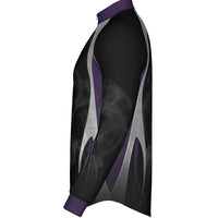 SMOKE - MEN'S FULL ZIP COLLAR JACKET  - J360