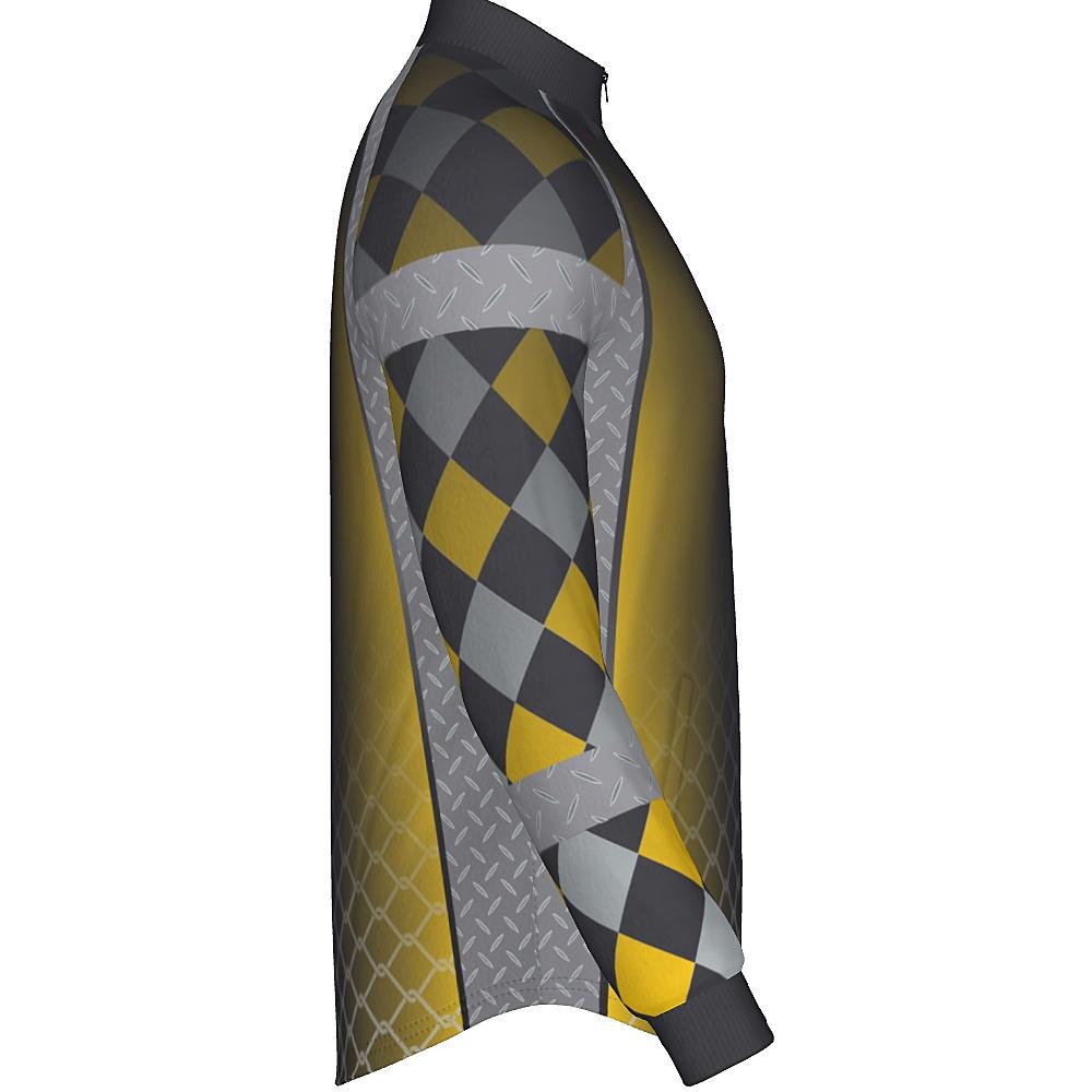 INDUSTRIAL - MEN'S FULL ZIP COLLAR JACKET  - J360