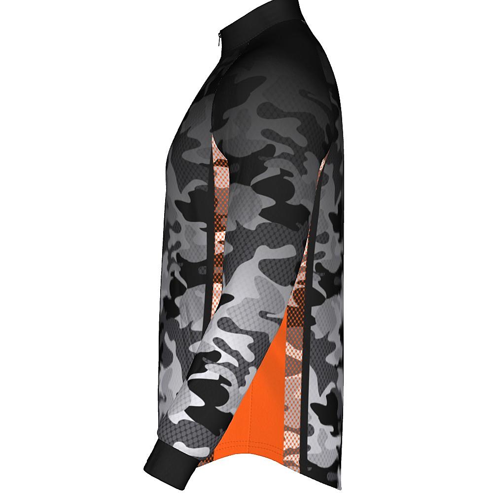 HUNTER - MEN'S FULL ZIP COLLAR JACKET - J360