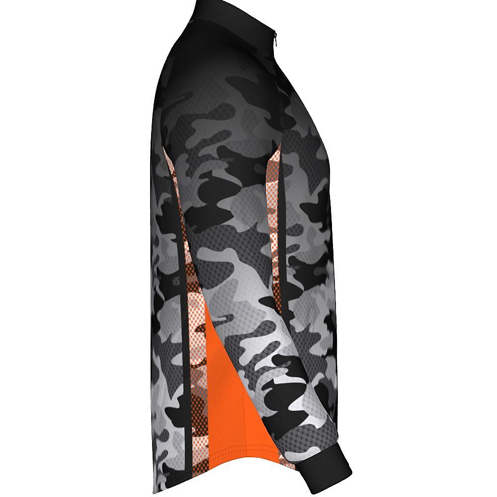 HUNTER - MEN'S FULL ZIP COLLAR JACKET - J360