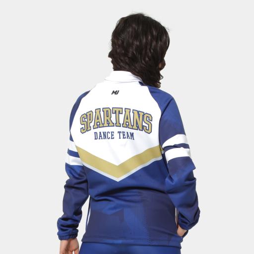 MOVE U Spartans Custom Dance Team Warm Up Jacket - VP929M