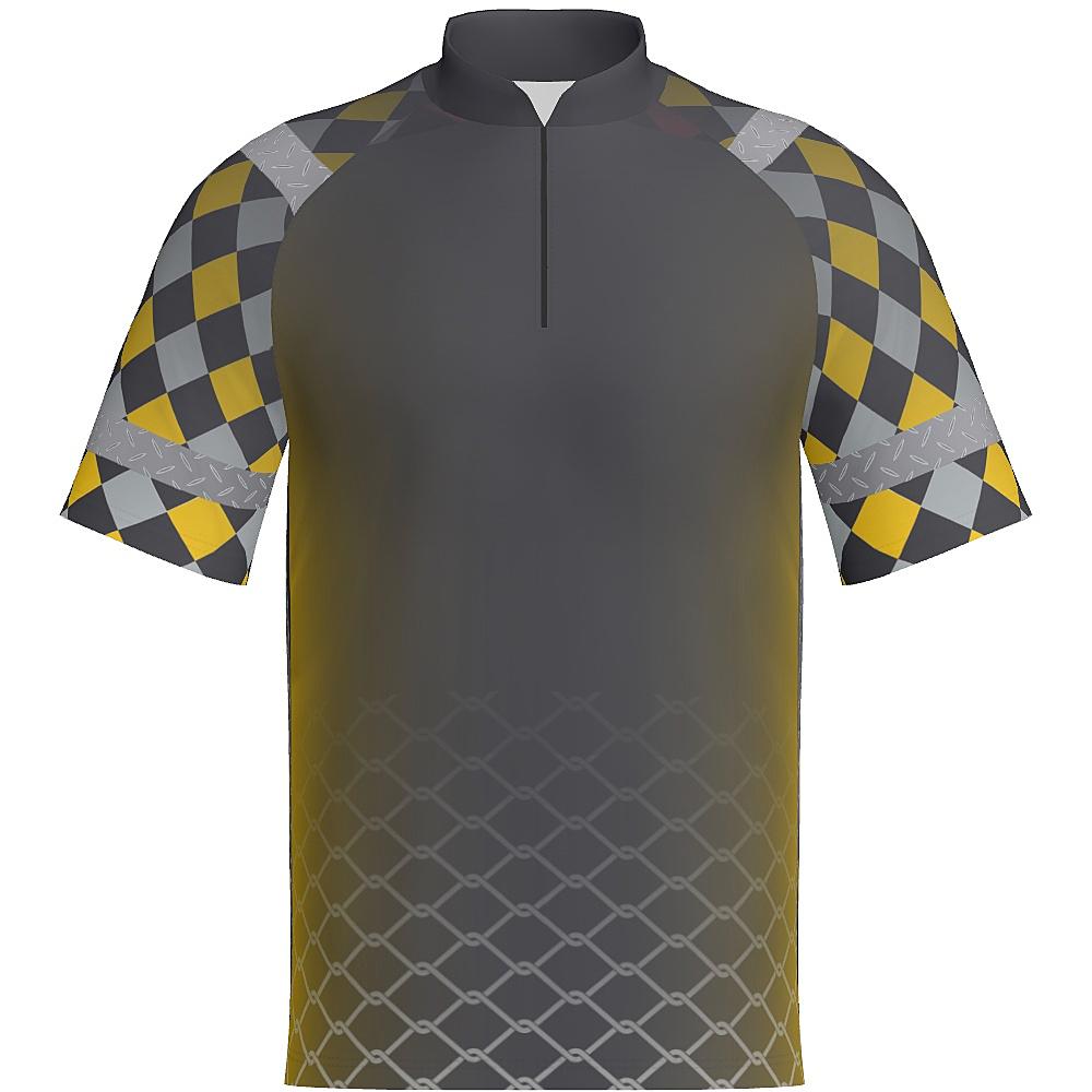 INDUSTRIAL - MEN'S 1/4 ZIP SS  - J517