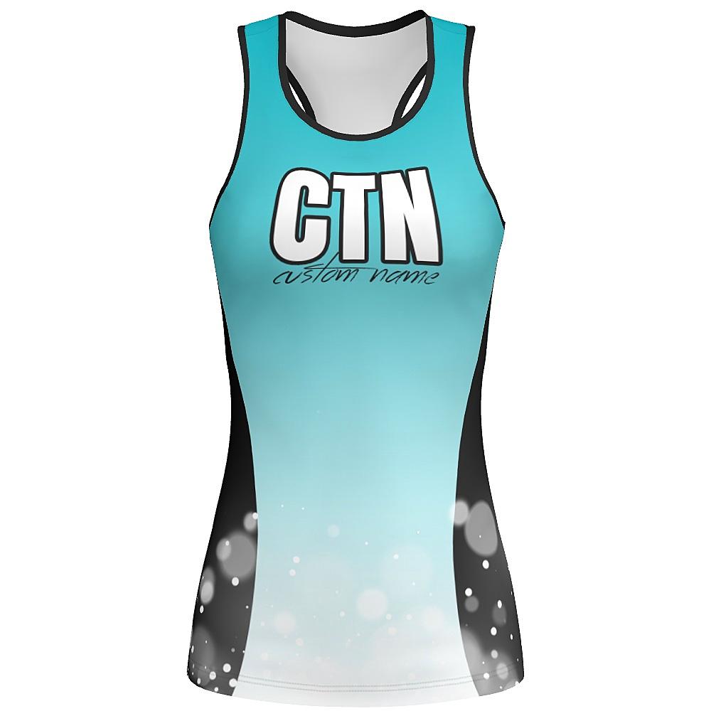 MOVE U Sparkle Custom Racerback Tank Top - VP306M