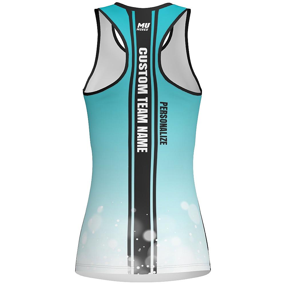 MOVE U Sparkle Custom Racerback Tank Top - VP306M