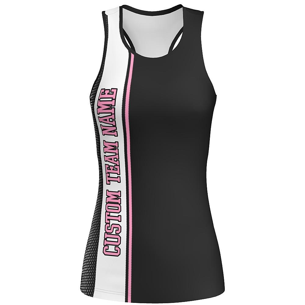 MOVE U Dynasty Custom Racerback Fitted Tank Top - VP919M