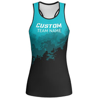 MOVE U Watercolor Custom Racerback Cheer Tank Top - VP1810M