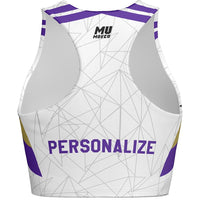 MOVE U Spartan Custom Crop Top- VP932M