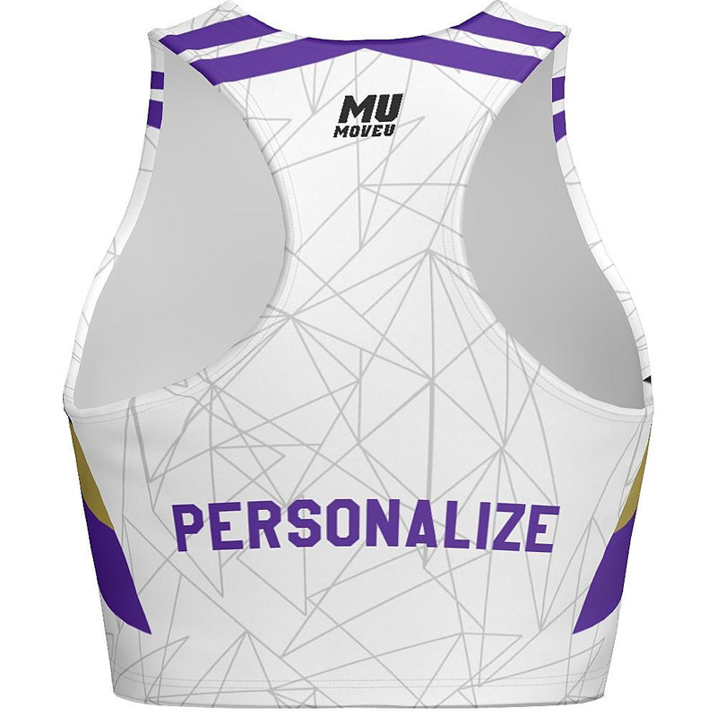 MOVE U Spartan Custom Crop Top- VP932M