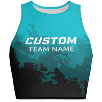 MOVE U Watercolor Custom Crop Top - VP1807M