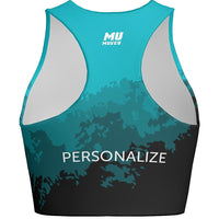 MOVE U Watercolor Custom Crop Top - VP1807M