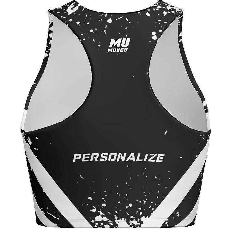 MOVE U Legendary Racerback Crop Top - J252