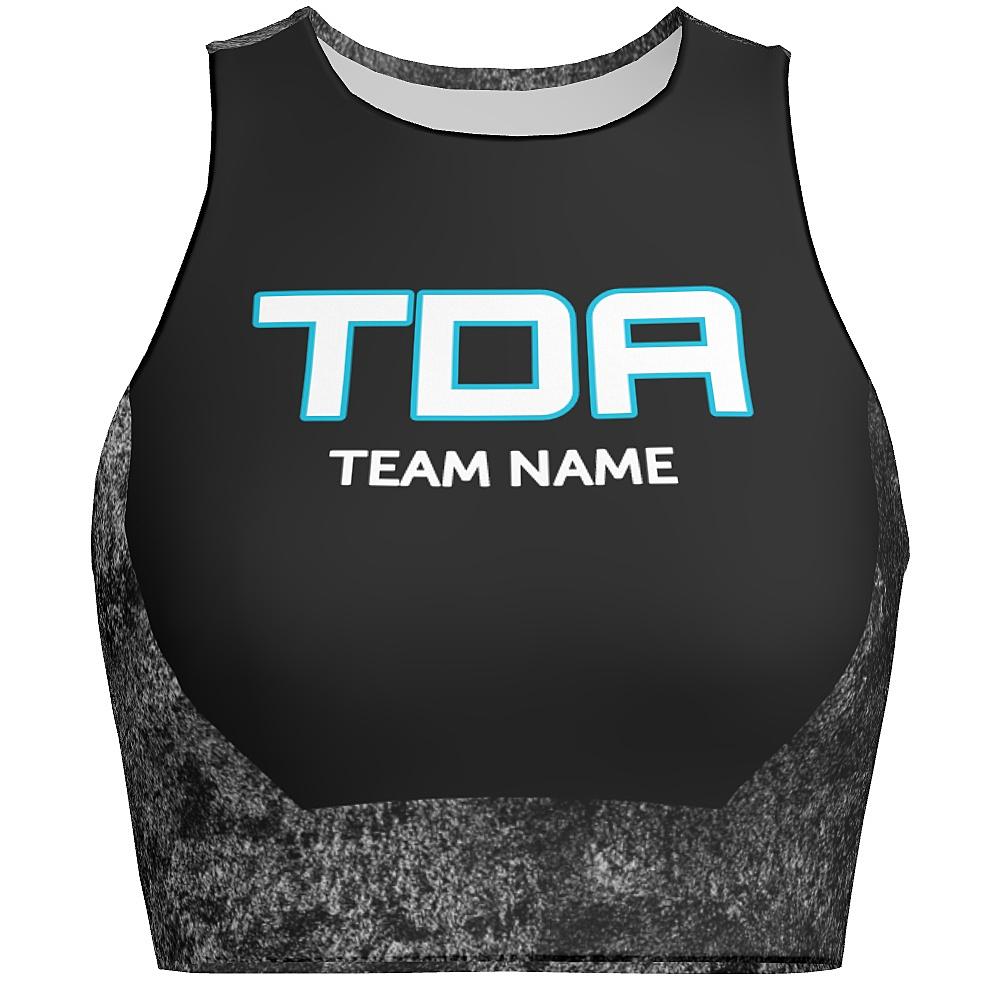 MOVE U Collision Custom Dance Crop Top