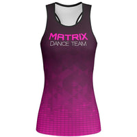 MOVE U Matrix Custom Racerback Dance Tank Top