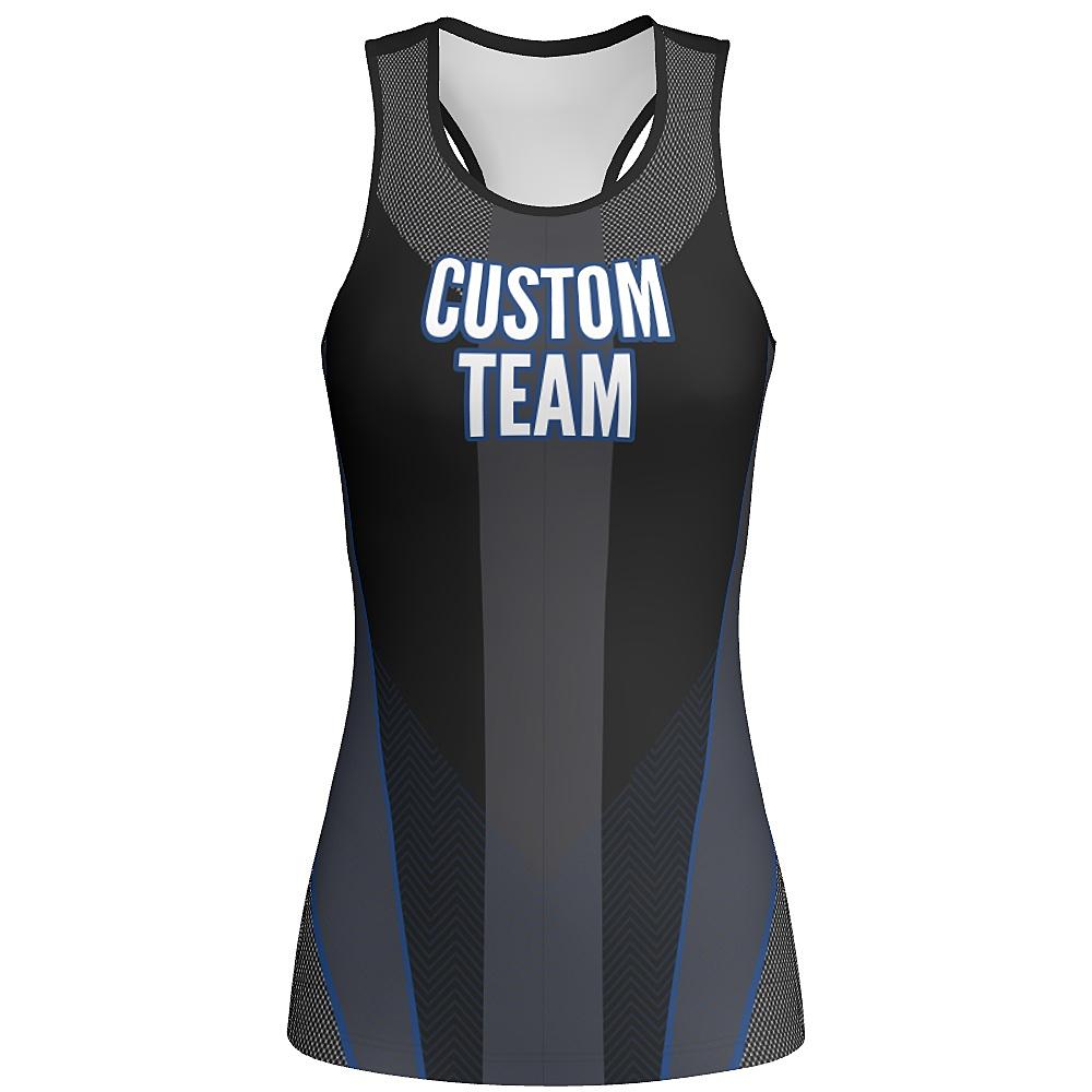 MOVE U Wave Custom Racerback Dance Tank Top