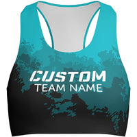 MOVE U Watercolor Custom Bra Top