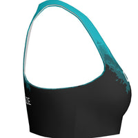 MOVE U Watercolor Custom Bra Top