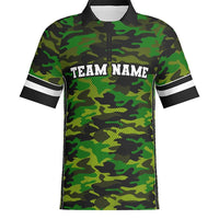 CAMO - J514 Mens Short Sleeve Zipped Polo