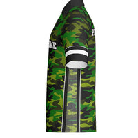 CAMO - J514 Mens Short Sleeve Zipped Polo