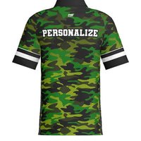 CAMO - J514 Mens Short Sleeve Zipped Polo
