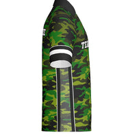 CAMO - J514 Mens Short Sleeve Zipped Polo