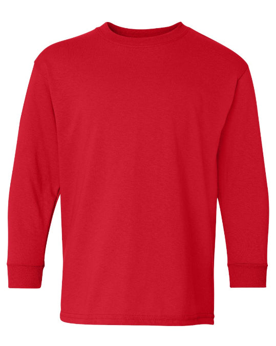 Gildan - Youth - Heavy Cotton Long Sleeve T-Shirt - 5400B