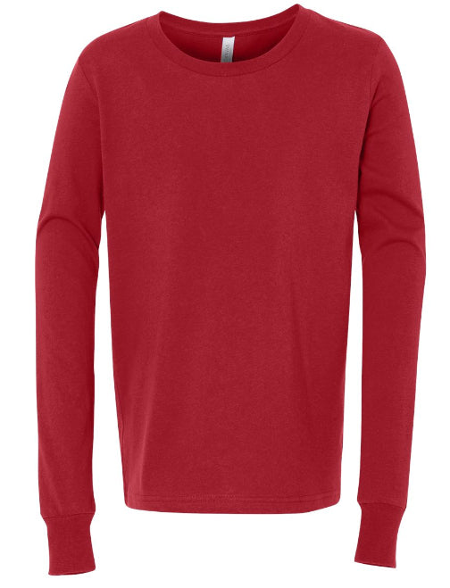 Bella+Canvas® Youth Jersey Long Sleeve T-Shirt - 3501Y