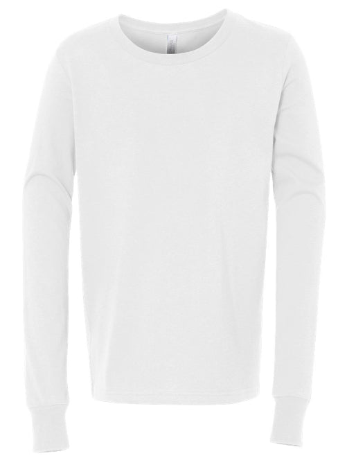 Bella+Canvas® Youth Jersey Long Sleeve T-Shirt - 3501Y
