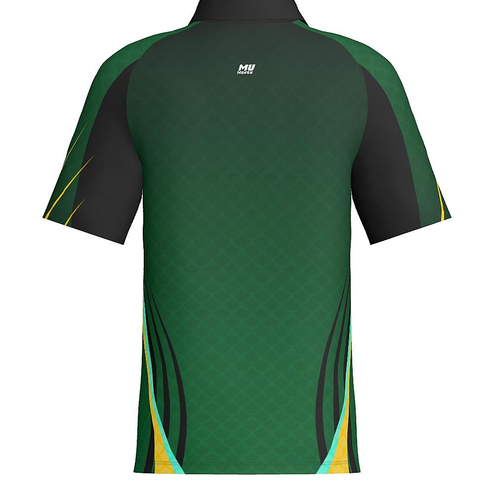 FISHBONE - Mens Short Sleeve Zipped Polo - PR044