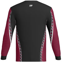 PATTERNED - MEN'S CREW LS  - PR066