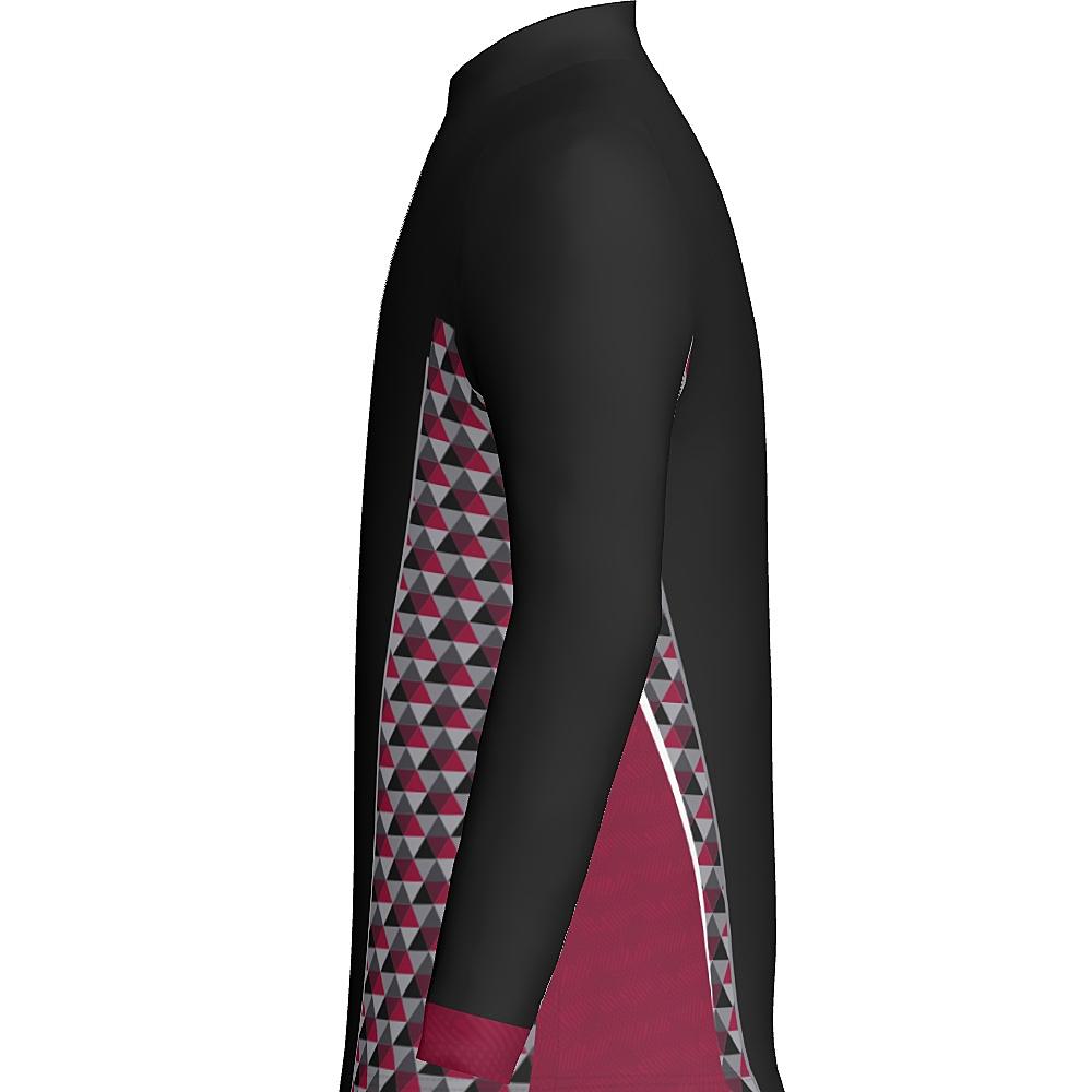 PATTERNED - MEN'S FULL ZIP COLLAR JACKET - PR092