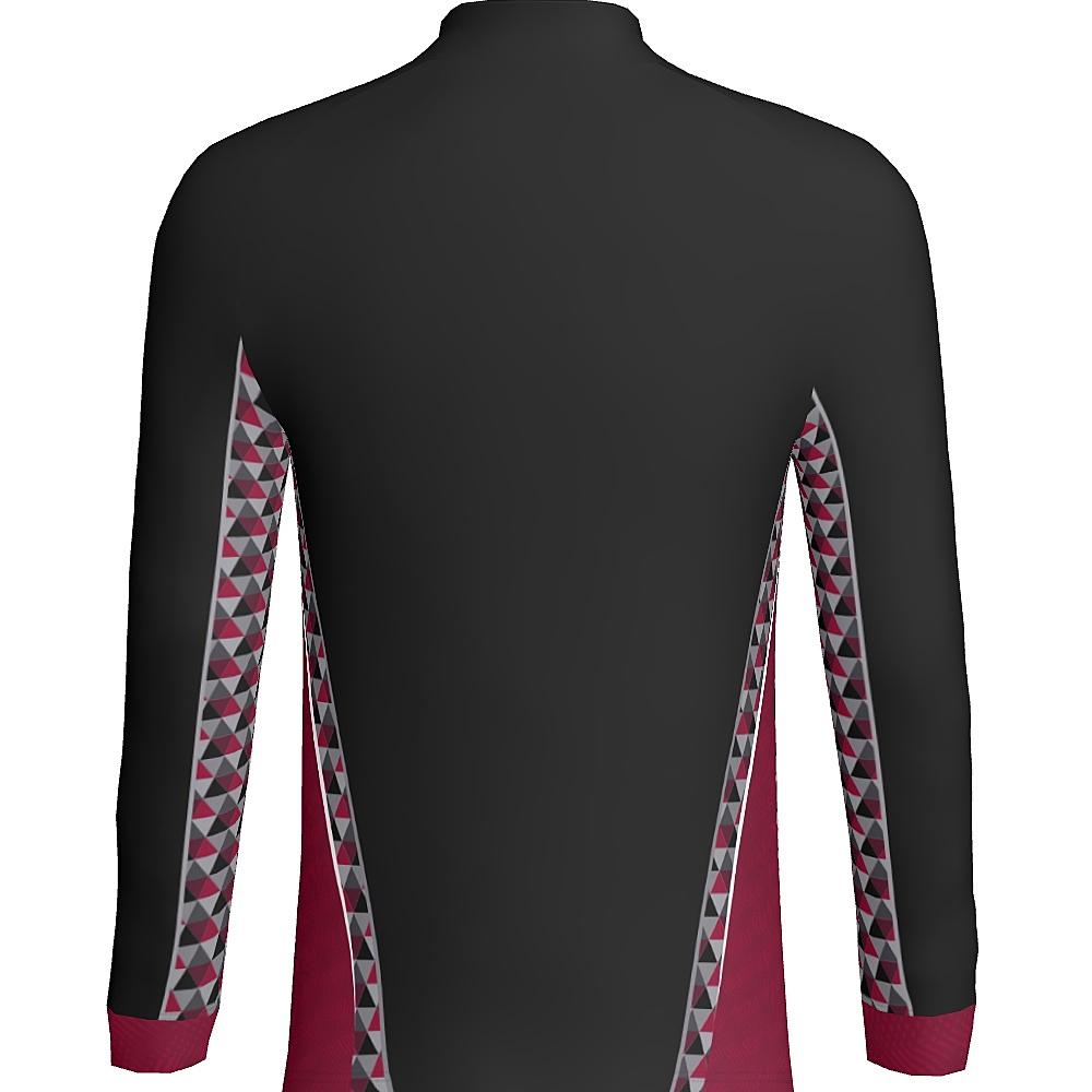 PATTERNED - MEN'S FULL ZIP COLLAR JACKET - PR092