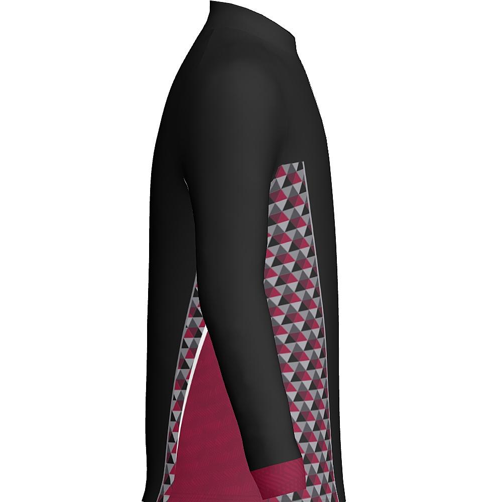 PATTERNED - MEN'S FULL ZIP COLLAR JACKET - PR092