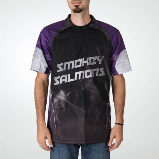 SMOKE - MEN'S 1/4 ZIP SS  - PR110