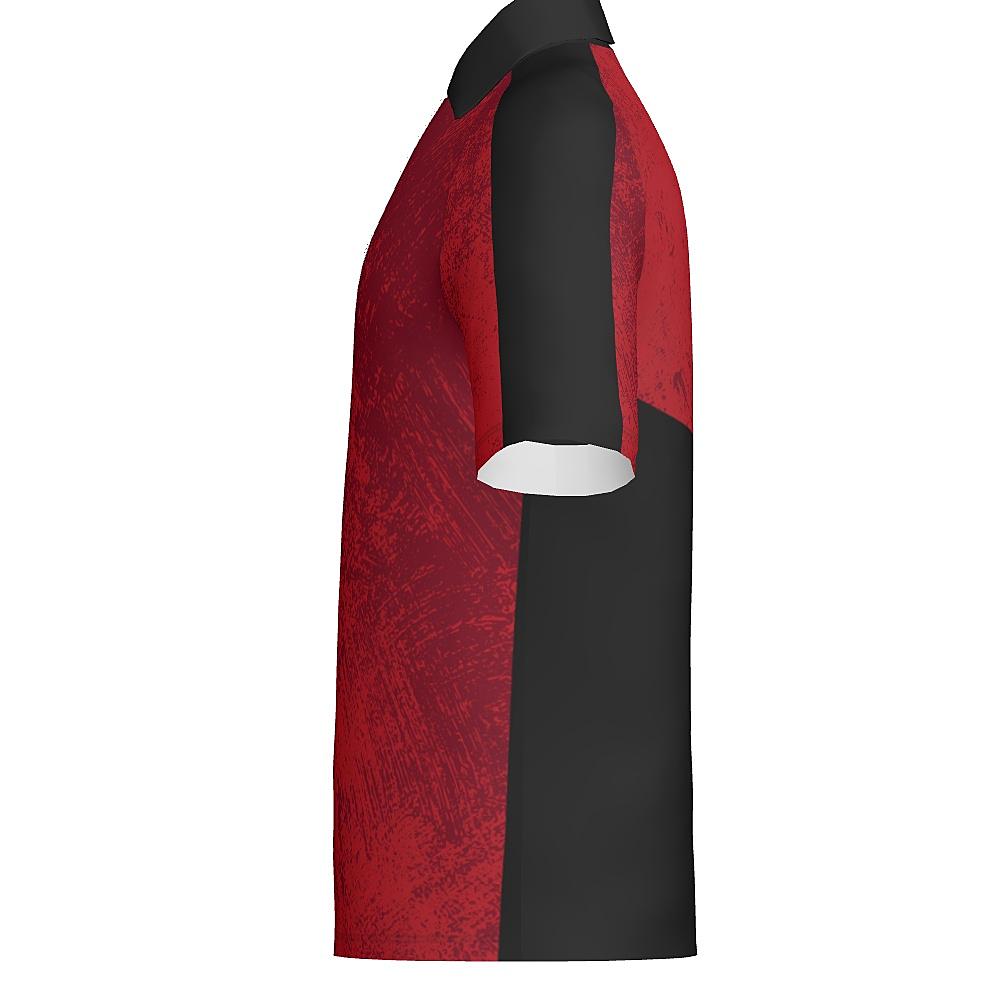 SCRAPER - Mens Short Sleeve Zipped Polo - PR110