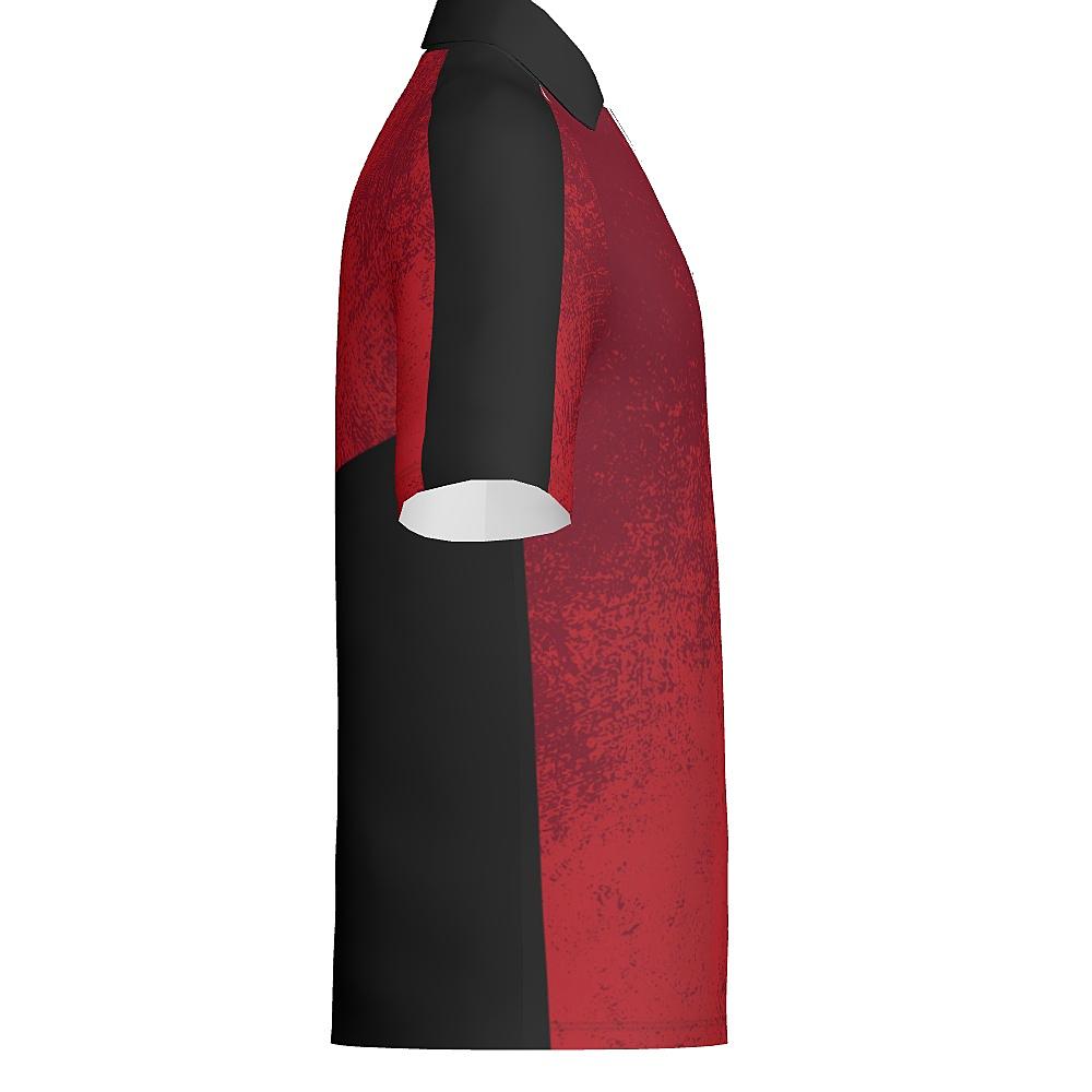 SCRAPER - Mens Short Sleeve Zipped Polo - PR110