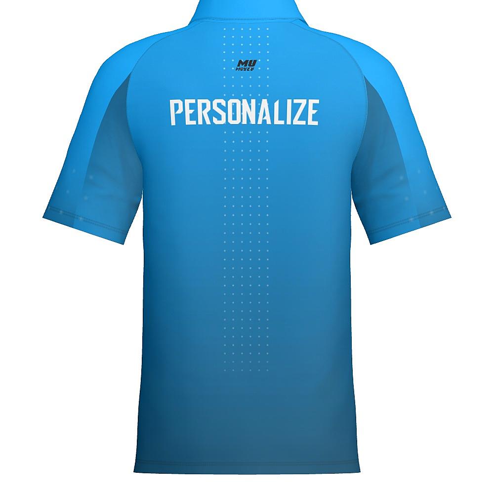 ANGLER - Mens Short Sleeve Zipped Polo - PR110