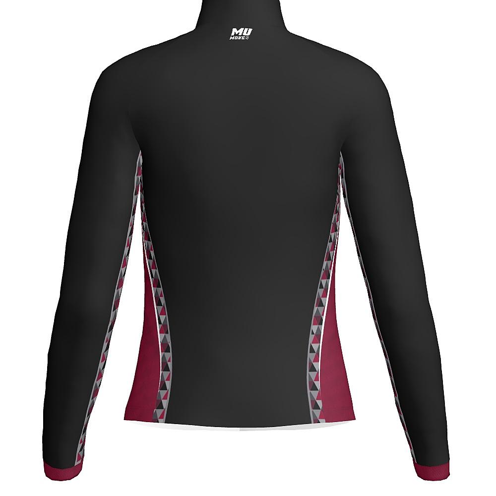 PATTERNED - WOMEN'S FULL ZIP COLLAR JACKET - PR174