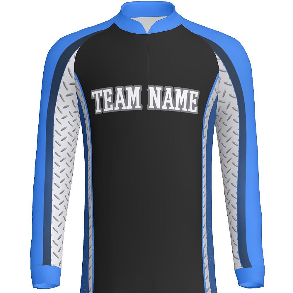 DIAMOND PLATE - J519 Standup Collared Long Sleeve Quarter Zip - Regular - PR108