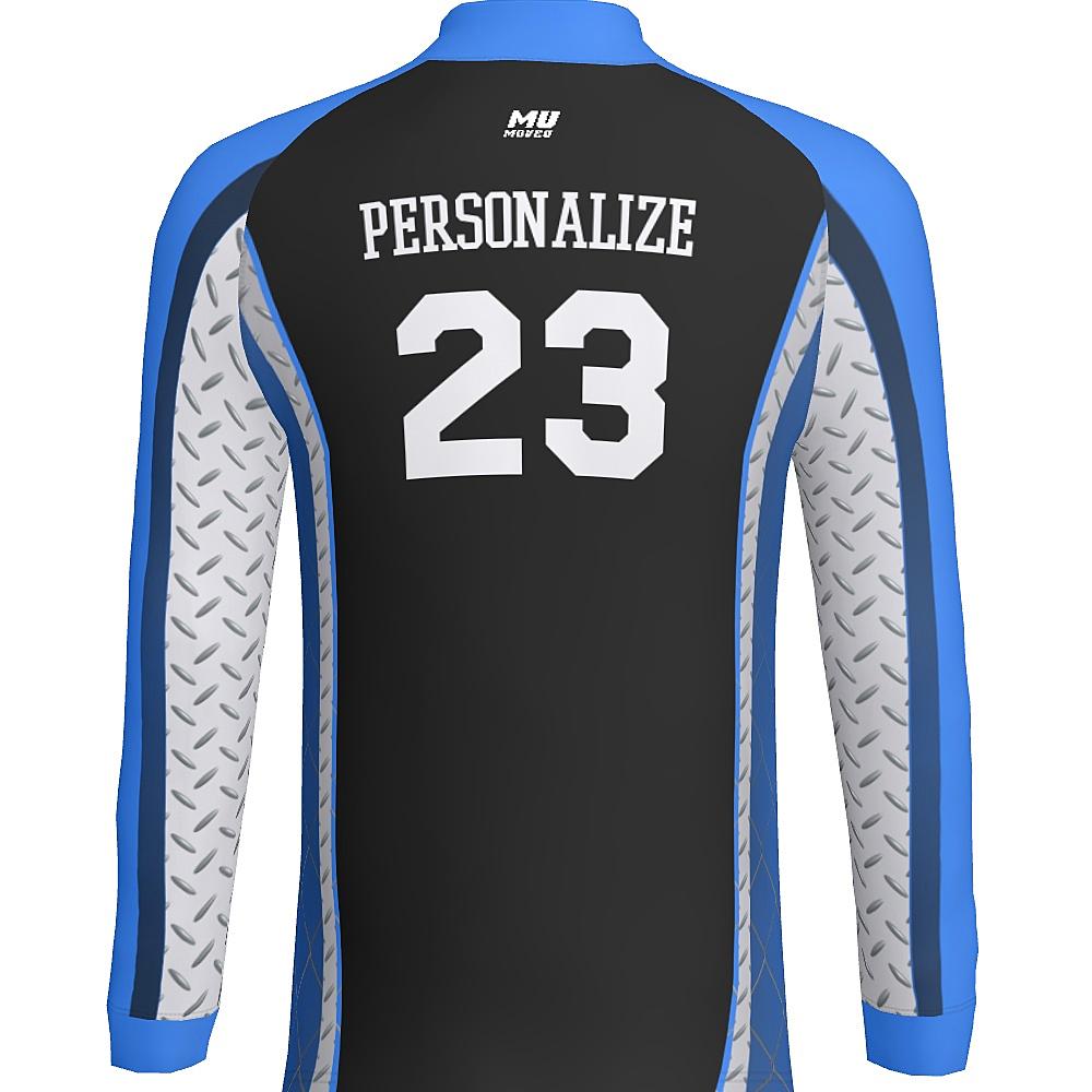 DIAMOND PLATE - J519 Standup Collared Long Sleeve Quarter Zip - Regular - PR108