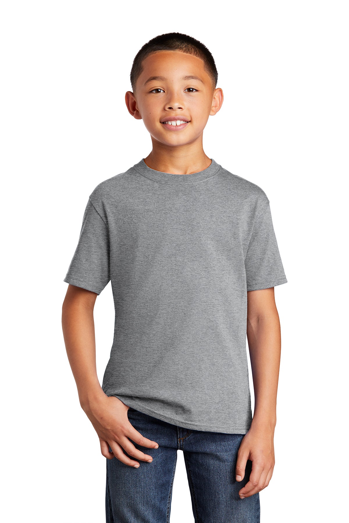 Port & Company® Youth Core Cotton Tee-The Teehive