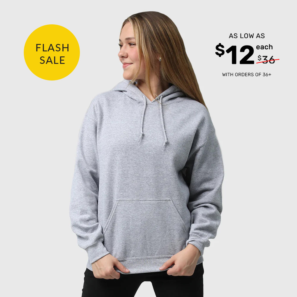 Jerzees Athletic Heather Hooded Sweatshirt Special - 996MR