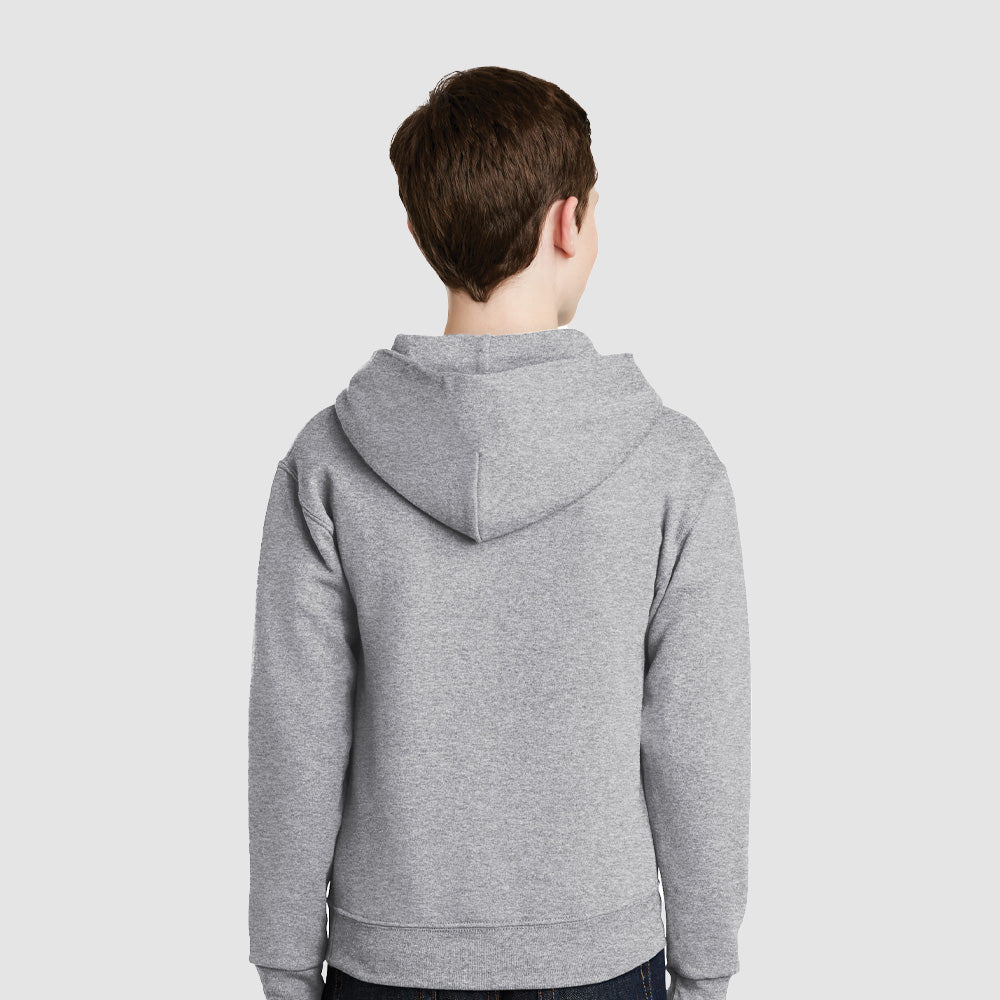 Jerzees NuBlend Youth Hooded Sweatshirt - 996YR-The Teehive