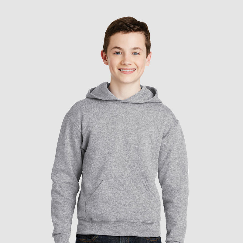 Jerzees NuBlend Youth Hooded Sweatshirt - 996YR-The Teehive