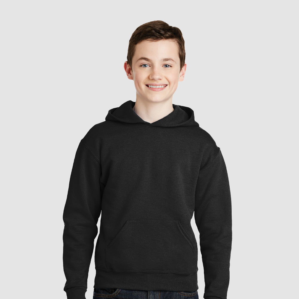 Jerzees NuBlend Youth Hooded Sweatshirt - 996YR-The Teehive