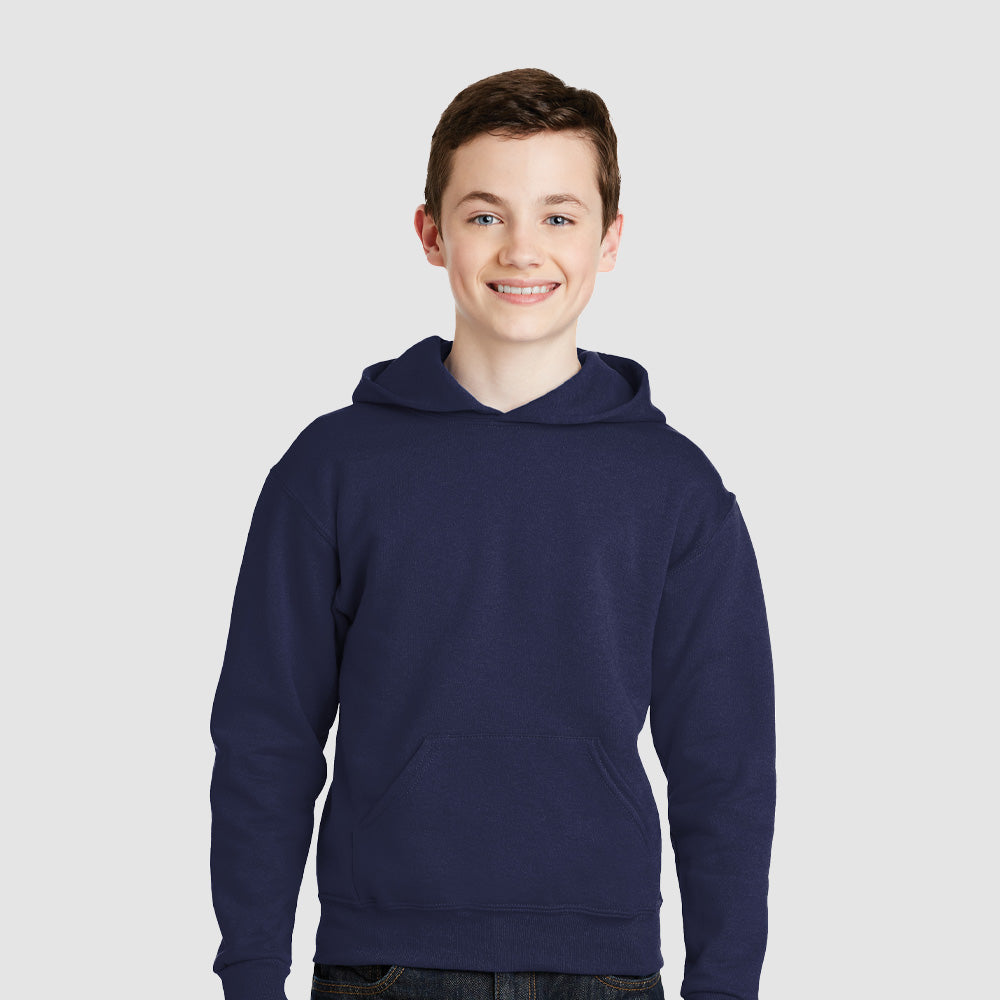 Jerzees NuBlend Youth Hooded Sweatshirt - 996YR-The Teehive